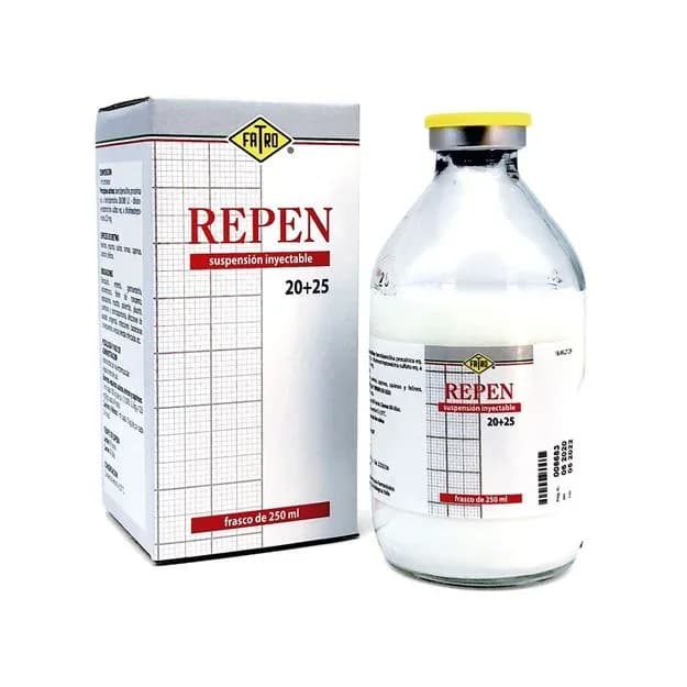 REPEN veterinary injection 100ml bottle